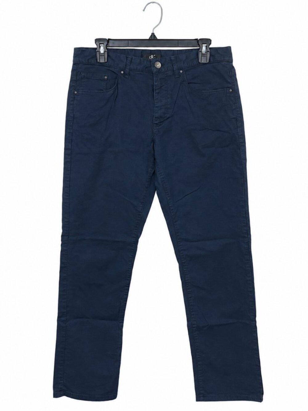 Calvin Klein Men's Slim Fit Navy Stretch Twill Pants 32x30